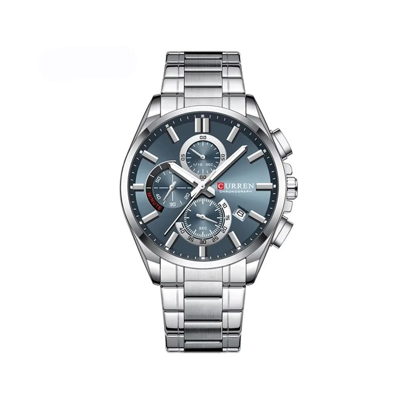 Curren Classic Chronograph Stainless Steel Men’s Watch