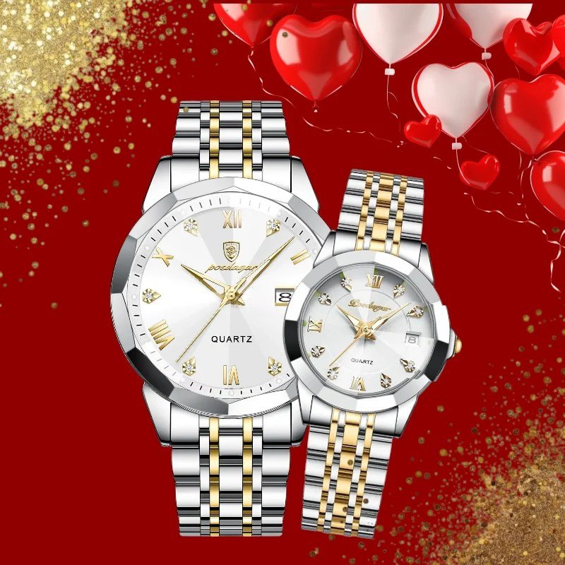 POEDAGAR Couple Watch