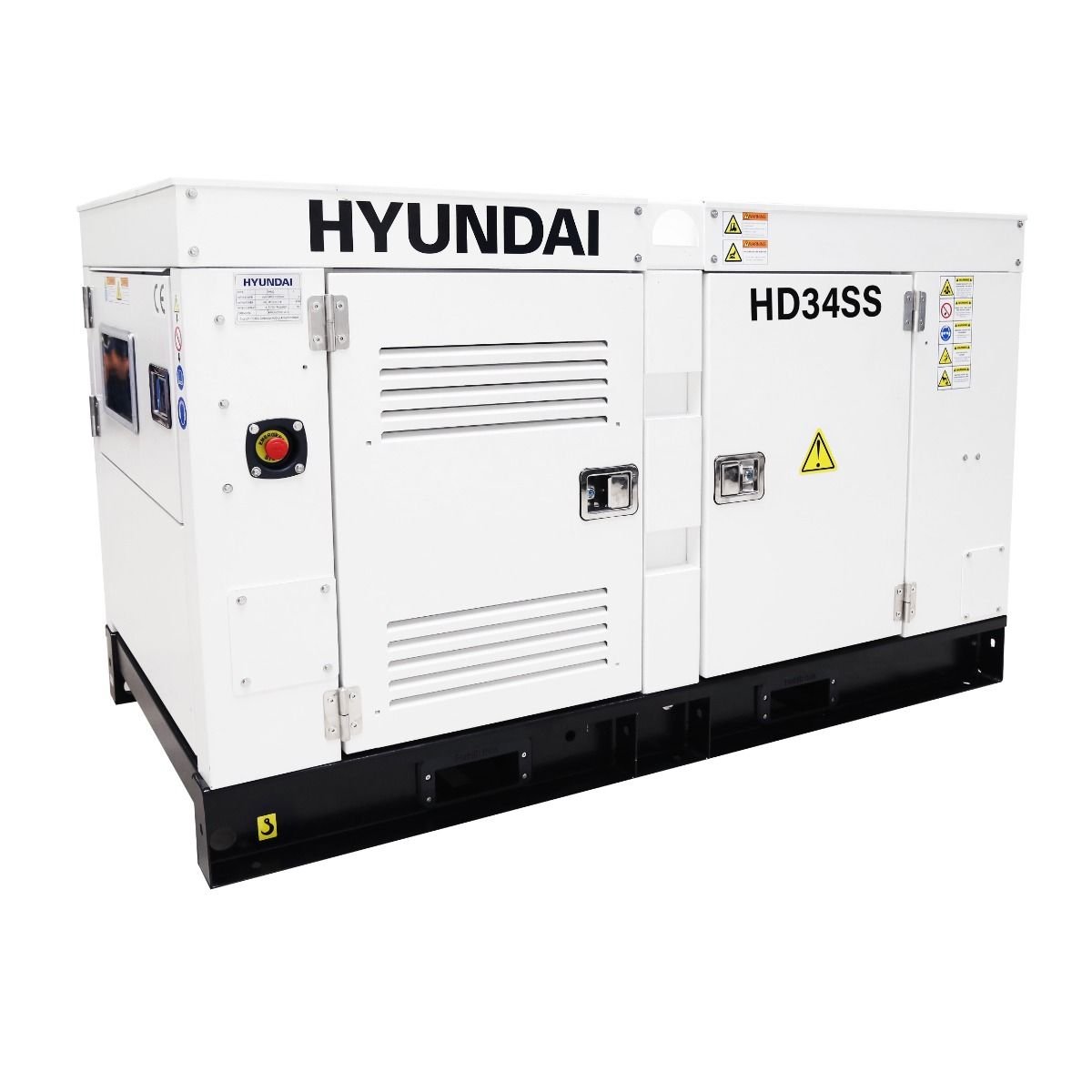 HYUNDAI 34 KVA Super Silent Diesel Generator (Model: HD34SS)