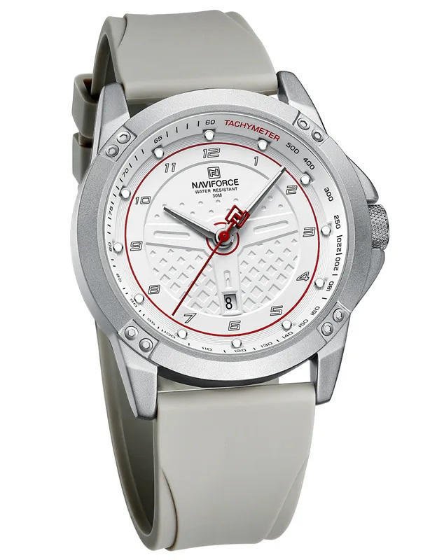 Naviforce 8031 Digital Analog Men’s Watch – Gray