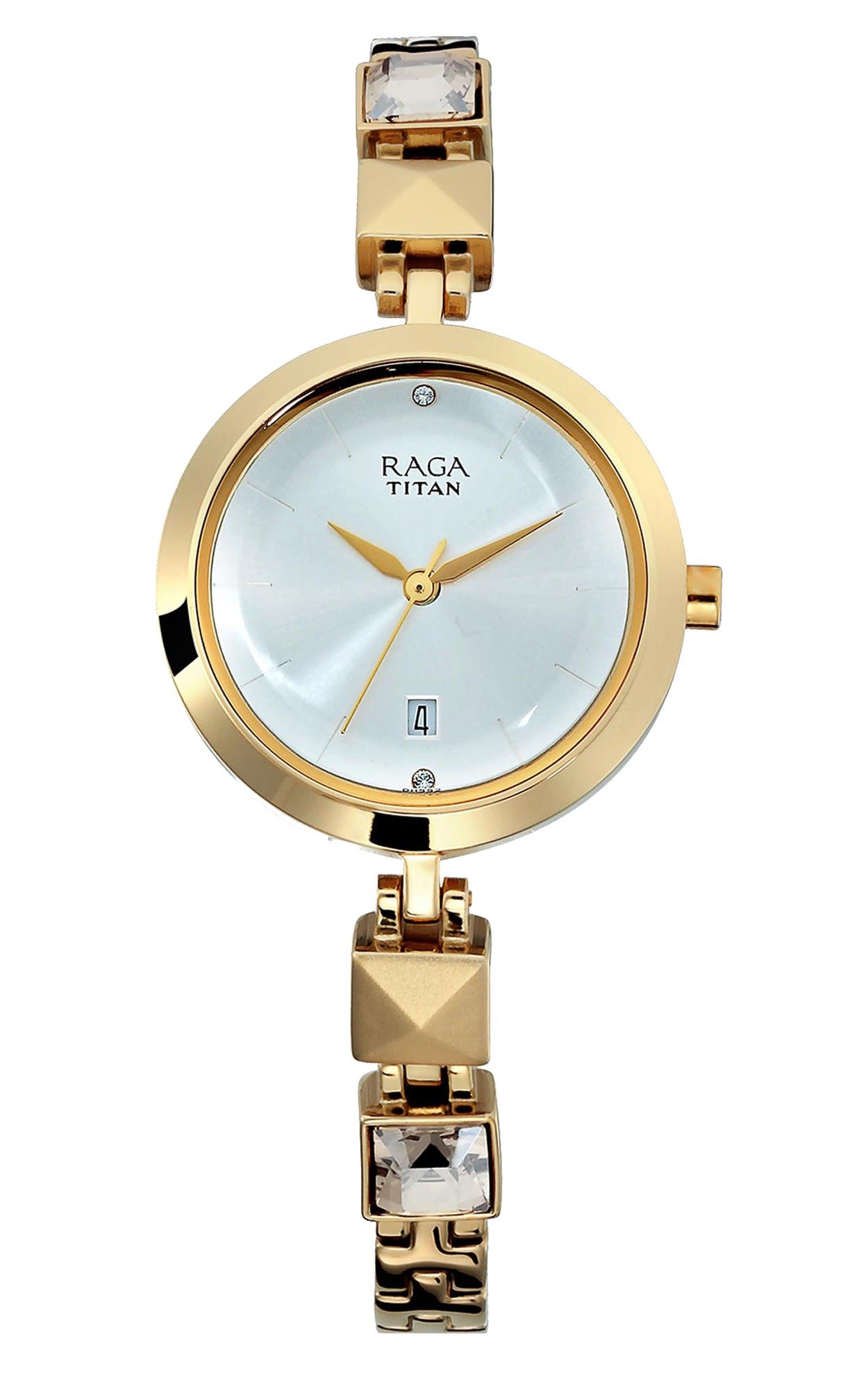 Titan 2606YM01 Chain Bracelet Watch for Female