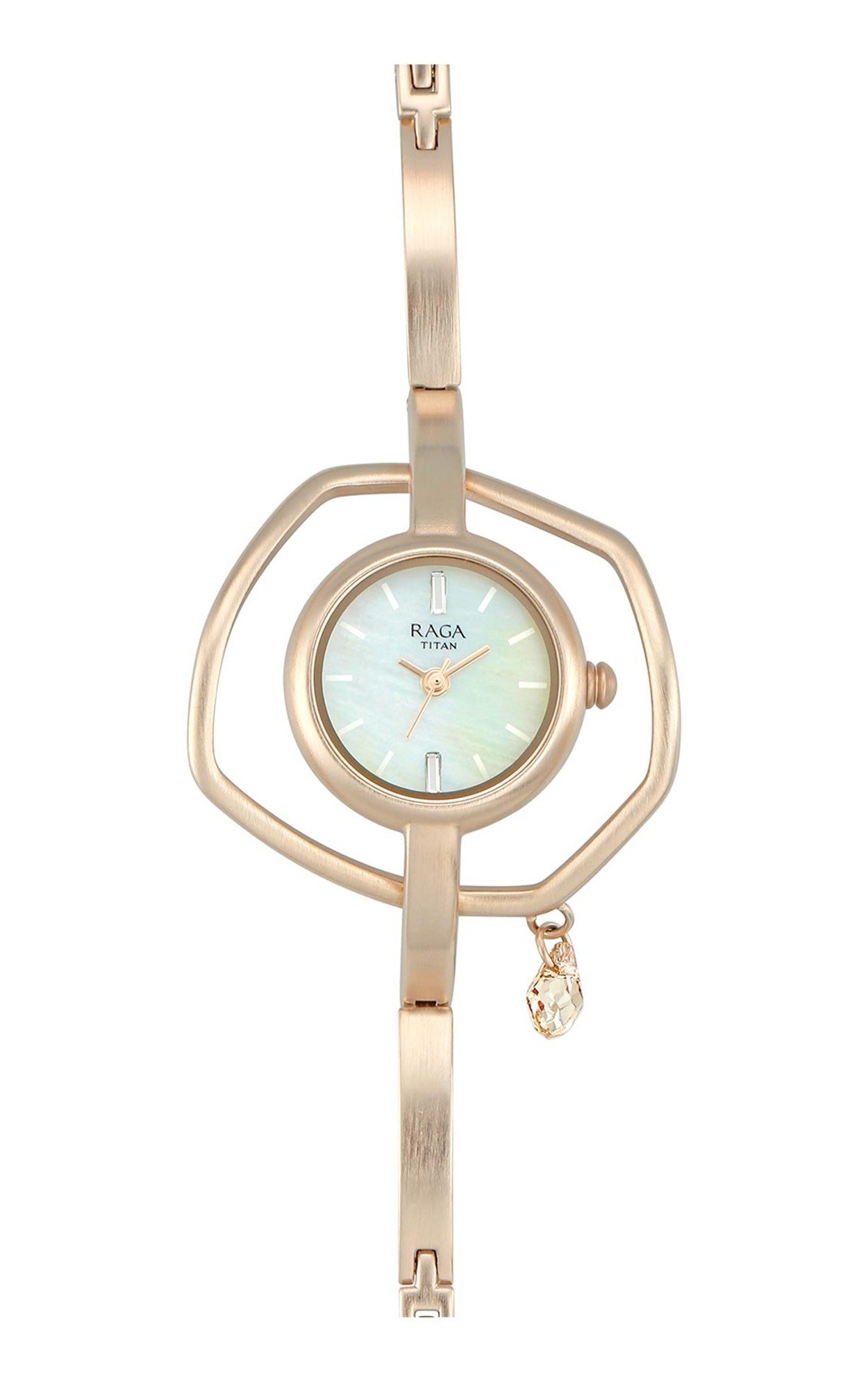 Titan 95101WM01 Chain Bracelet Watch for Female