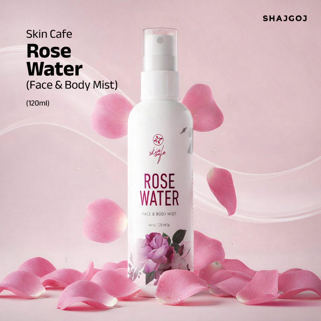 Skin Cafe 100% Natural Rose Water Face And Body Mist