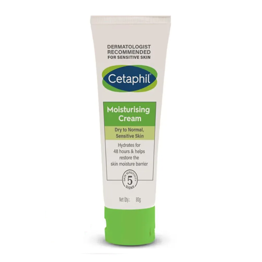 Cetaphil Moisturizing Cream Dry To Normal Sensitive Skin 80gm