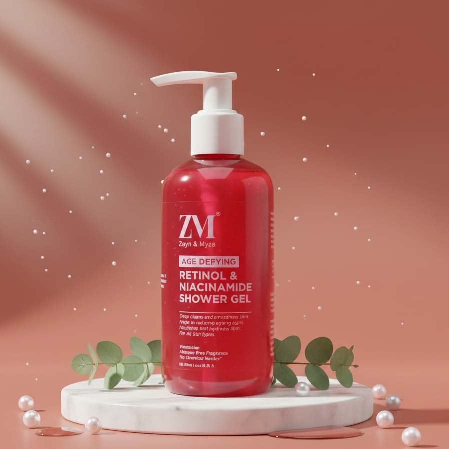 Zayn & Myza Age Defense Retinol & Niacinamide Shower Gel – 200ml