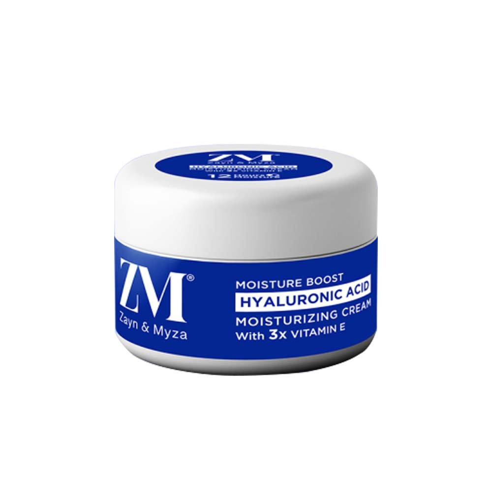 Zayn & Myza Moisture Boost Hyaluronic Acid Moisturizing Cream with 3x Vitamin E (50gm)