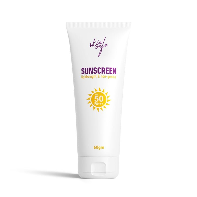 Skin Cafe Sunscreen SPF 50 PA+++ Lightweight & Non-Greasy (60ml)
