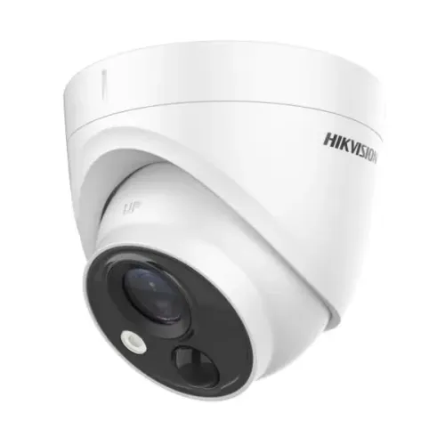 Hikvision DS-2CE71H0T-PIRLO 5MP PIR Fixed Turret Camera