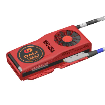DALY BMS 8S 24V 200A with Balance for LiFePO4 Lithium Iron Phosphate Battery with Cooling Fan