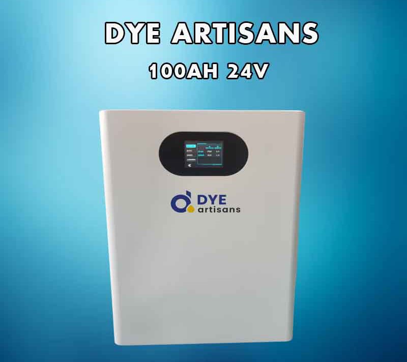 DYE Artisans 100Ah 24V Lithium Battery