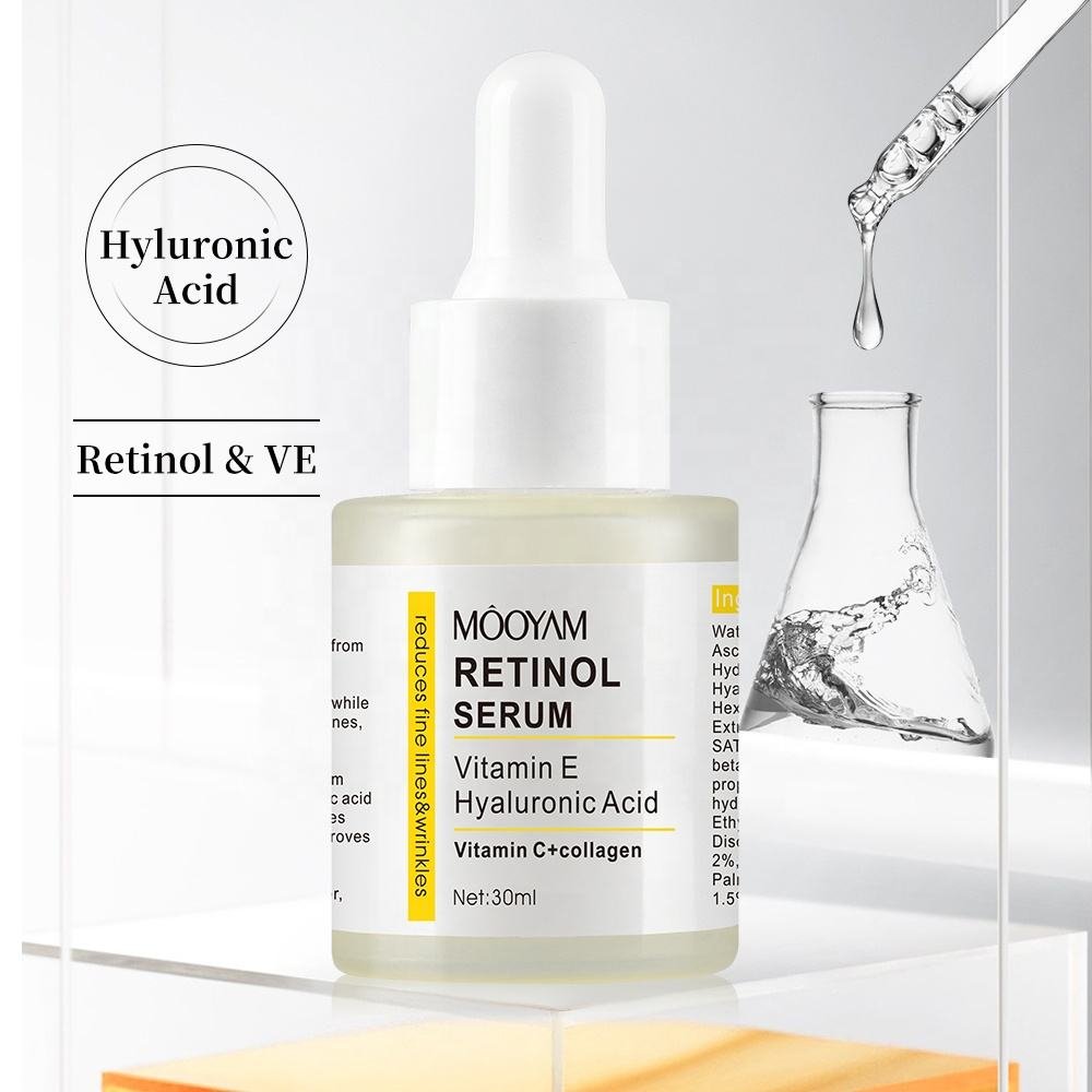 Mooyam Retinol Serum – Vitamin E + Hyaluronic Acid + Collagen Formula