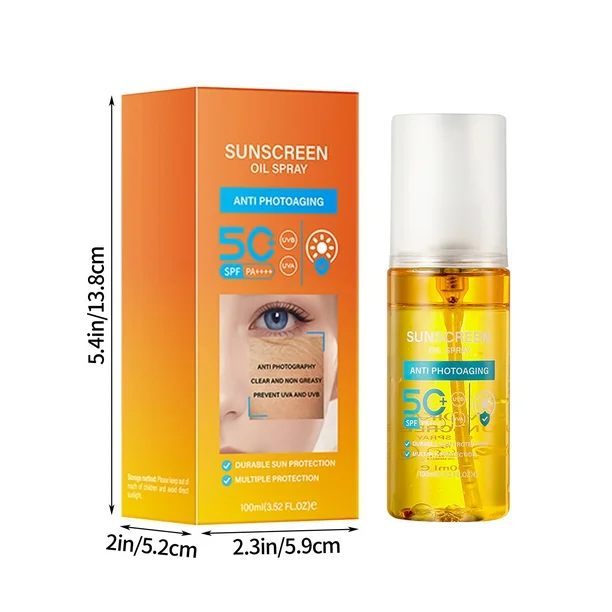 Sunscreen Oil Spray SPF 50 PA Anti-Photoaging (100ml)