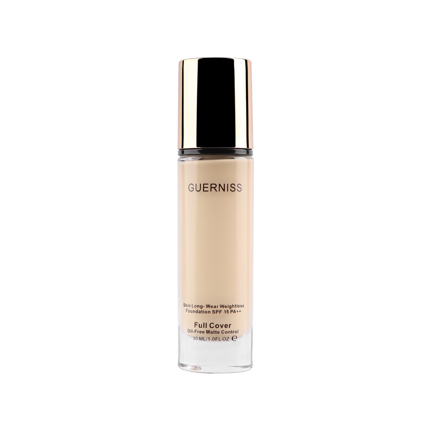 Guerniss Cover Matte Foundation – Medium 6.0 (30ml)