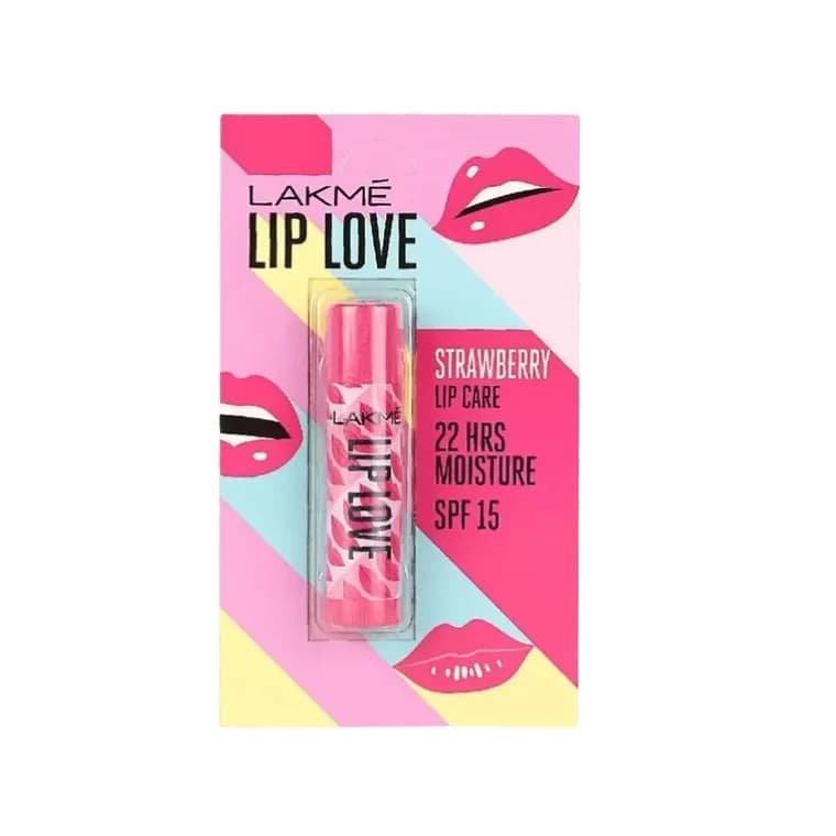 Lakmé Strawberry Lip Care 22 Hrs Moisture – 4.5ml