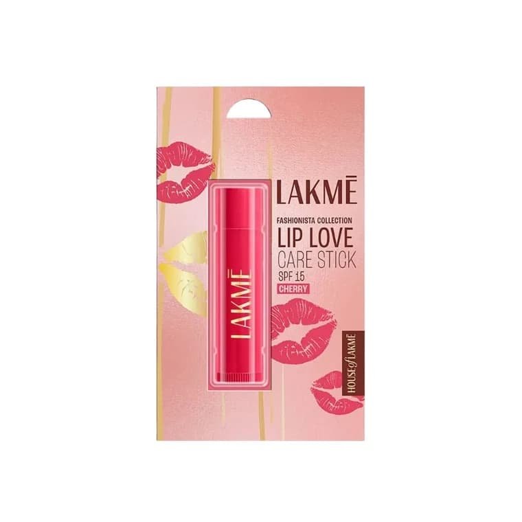 Lakmé Lip Love Care Stick SPF 15 #Cherry – 4.5gm